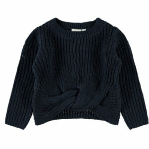 name it Girls Strickpullover NMFNIJIA dark sapphire