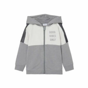 name it Sweatjacke Nmmbrandur Ultimate Grey