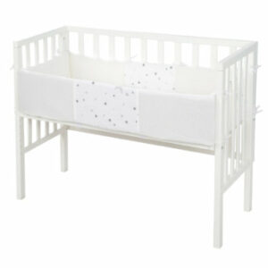 roba Beistellbett 2in1 weiß safe asleep®