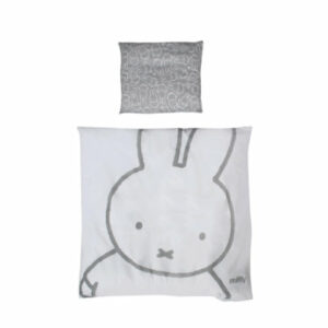 roba Wiegenbettwäsche 2-teilig Miffy® 80 cm x 80 cm