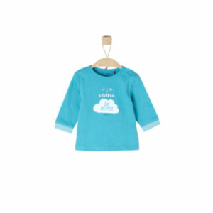 s.Oliver Boys Langarmshirt turquoise