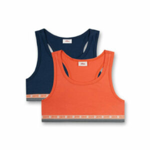 s.Oliver Bustier Orange/Blau