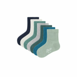 s.Oliver Socken Baby originals org. rib 7er-Pack silt green