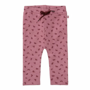 STACCATO Sweatleggings berry gemustert