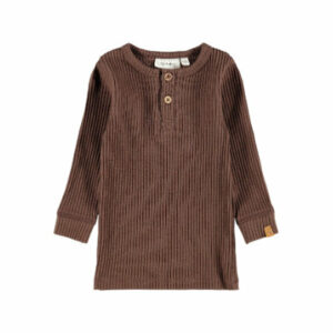 Lil'Atelier Langarmshirt Nbmrajo Chestnut