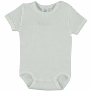 SANETTA Baby Body 1/4 Arm weiss