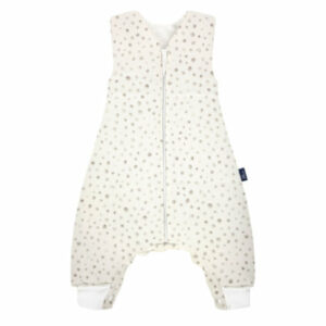 Alvi® Sleep-Overall Jersey Aqua Dot