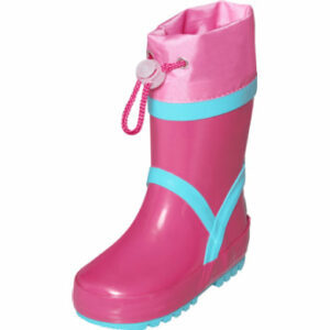 Playshoes Gummistiefel Basic gefüttert pink