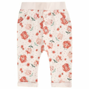 JACKY Sarouelhose MIDSUMMER off-white/ rosa gemustert