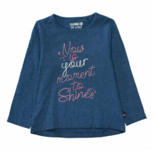 STACCATO Shirt blau melange