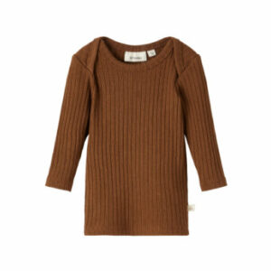 Lil'Atelier Langarmshirt Nbnikar Cambridge Brown