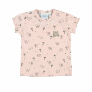 Feetje T-Shirt AOP Wild Thing rosa