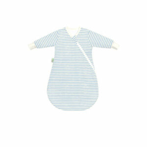 odenwälder Unterzieh-BabyNest Jersey stripes bleu 50 - 70 cm