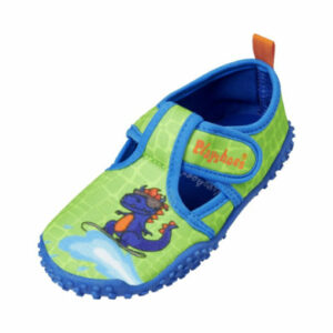 Playshoes Aqua-Schuh Dino blau-grün
