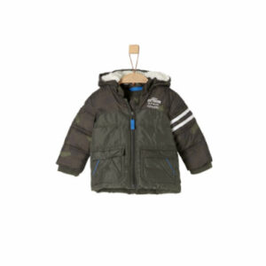 s.Oliver Boys Winterjacke dark green