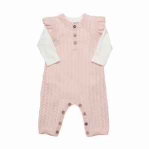 Pippi Set Body & Knit Romper Magano Calcite