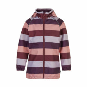 Minymo Softshell Jacket Stripe Crushed Berry