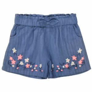 Staccato Shorts blau gemustert