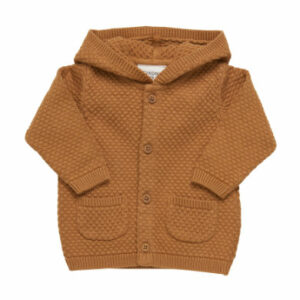 Fixoni Strick Cardigan Grape Lion