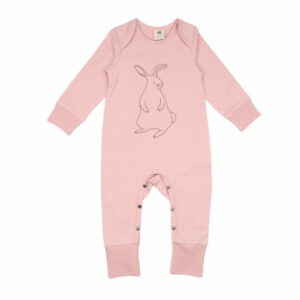 Walkiddy Bodysuit Rabbit rosa