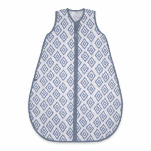 emma & noah Schlafsack Rauten Blau 0.5