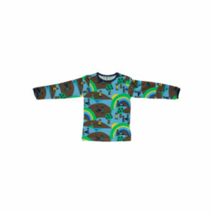 Smafolk Langarmshirt mit Landschaft blue grotto