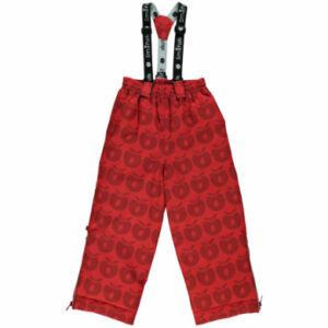 Smafolk Schneehose mit Äpfeln Apple red