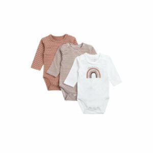 Hust & Claire Langarmbody Base Mocca 3er Pack