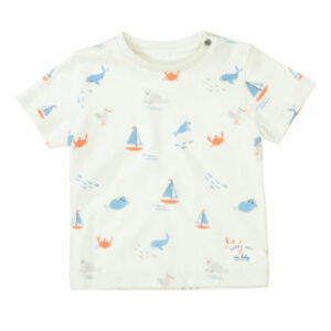 Staccato T-Shirt ocean gemustert