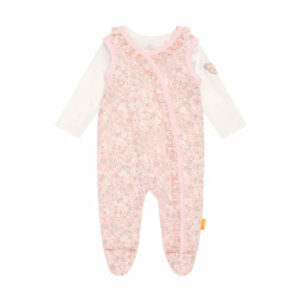 Steiff Set Strampler +Langarmshirt seashell pink