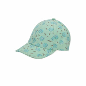 Sterntaler Baseball-Cap Blumen mittelgrün