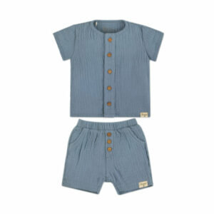 Sterntaler Set Shirt mit kurzer Hose hellblau