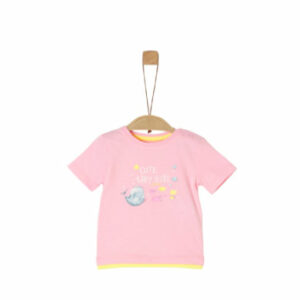 s.Oliver T-Shirt pink/yellow