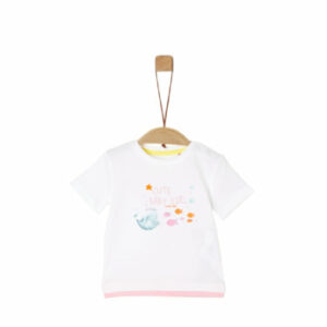 s.Oliver T-Shirt white/pink