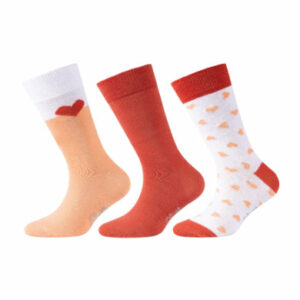 S.Oliver Socken Junior originnals organic 3er-Pack faded rose