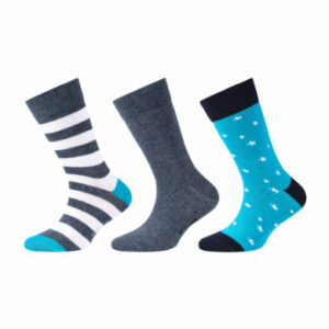 s.Oliver Socken Junior organic 3er-Pack blue