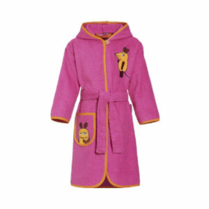 Playshoes Frotte-Bademantel Die Maus pink