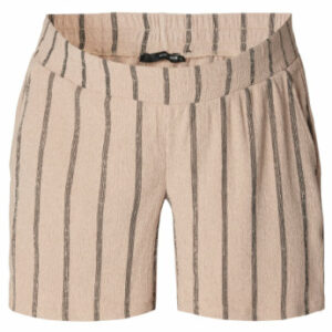 SUPERMOM Umstandsshorts Stripe Oxford Tan