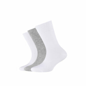 Camano Socken Children ca-soft organic 3er-Pack weiß