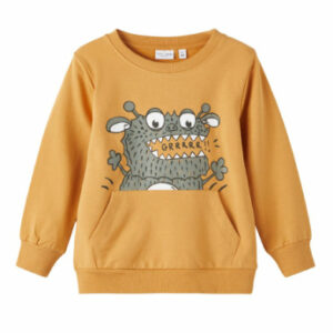 name it Sweatshirt Nmmvugo Amber Gold