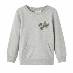 name it Sweatshirt Nmmvugo Grey Melange