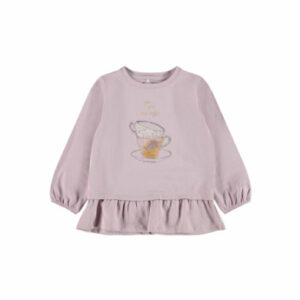 name it Langarmshirt Nmfsafi Mauve Shadows