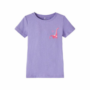 name it T-Shirt Nmfbela Aster Purple