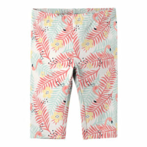 name it Capri Leggings Nmfvivian White Alyssum Tropical