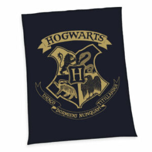 HERDING Wellsoft-Flauschdecke Harry Potter Hogwarts 150 x 200 cm