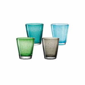 Leonardo Trinkgläser Burano 230 ml 4er Set bunt