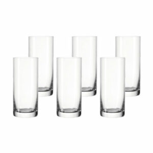 Leonardo Trinkgläser Easy+ 380 ml 6er Set transparent