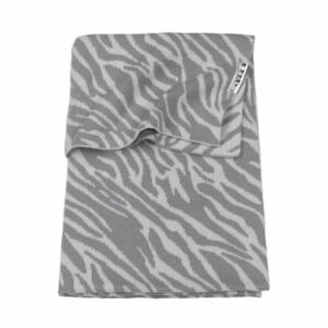 Meyco Babydecke Zebra grau 100 x 150 cm