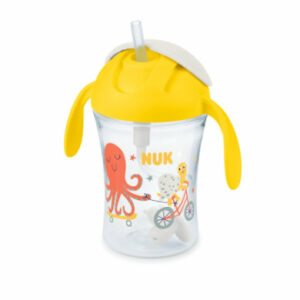 NUK Trinkflasche Motion Cup in gelb