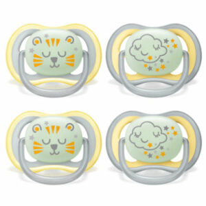 Phillips Avent Nachtschnuller ultra air Nighttime 18M+ Neutral